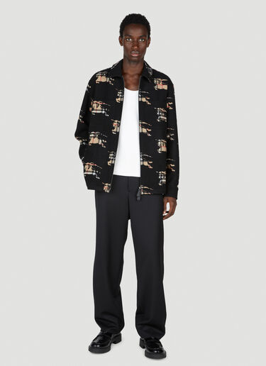 Burberry 체크 EKD 집업 오버셔츠 베이지 bur0153012