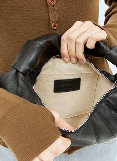 Lemaire Mini Fortune Croissant Handbag Black lem0258042