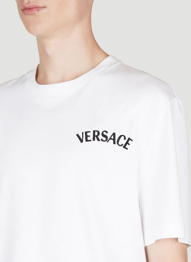 Versace ミラノスタンプ Tシャツ ホワイト ver0155006