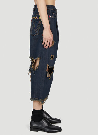Distressed Macca Jeans Vivienne Westwood Distressed Macca Jeans Blue vvw0352002