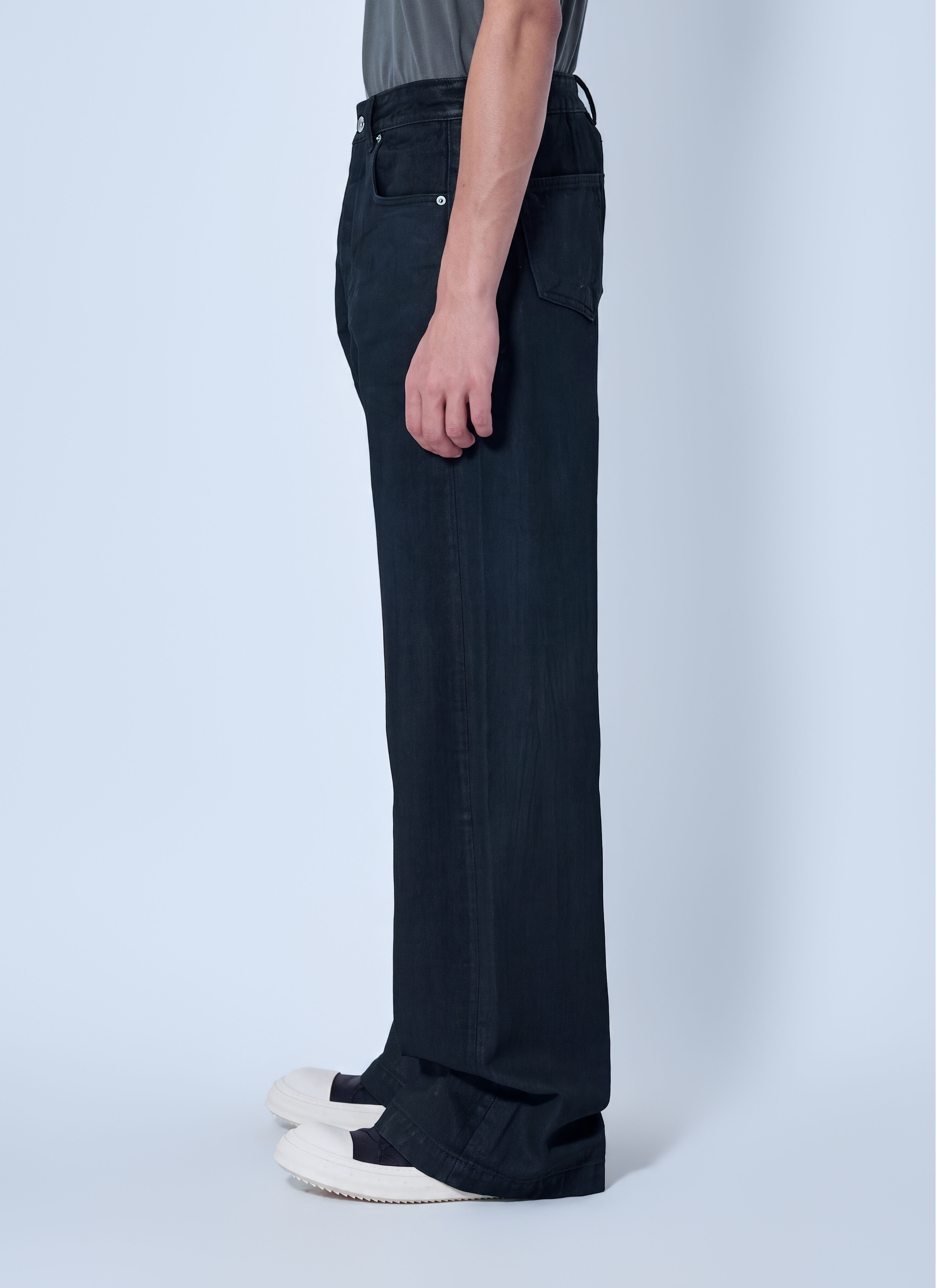 Rick Owens DRKSHDW Men's' Tower Geth Jeans in Black | LN-CC®