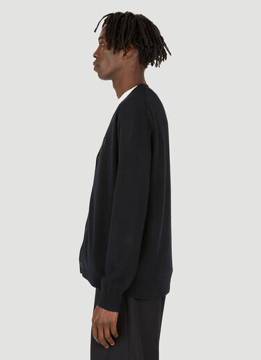Acne Studios 로고 가디건 블랙 acn0147014
