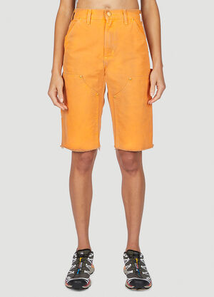 NOTSONORMAL Washed Working Shorts Orange nsm0351009