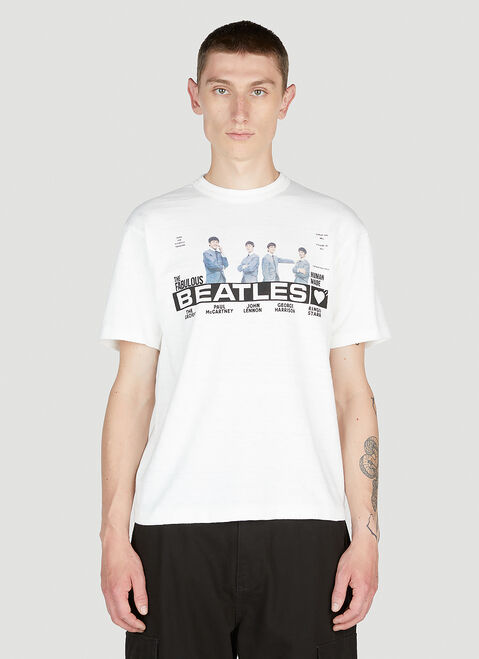 Human Made Beatles T-Shirt Khaki hmd0152006