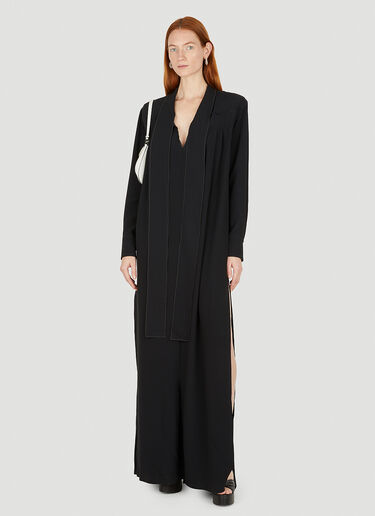Capasa Milano Split Dress Black cps0250008