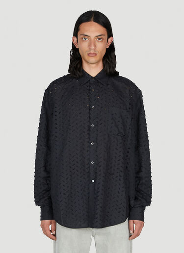 Otis Ripped Shirt Eytys Otis Ripped Shirt Black eyt0352005