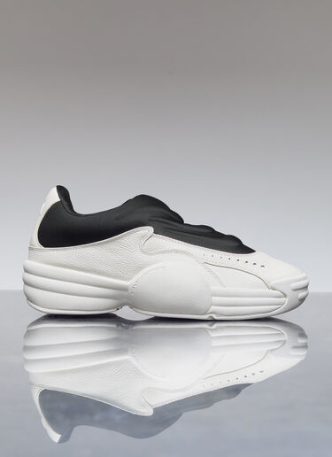 Alexander Wang Hoop Leather Sneakers White awg0255051