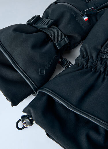 Moncler Grenoble Technical Ski Gloves Black mog0265003
