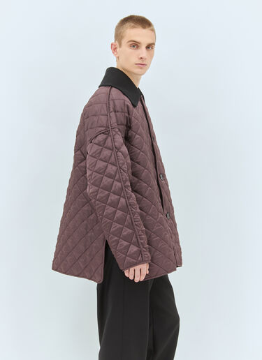 Jil Sander Quilted Jacket Purple jil0158001