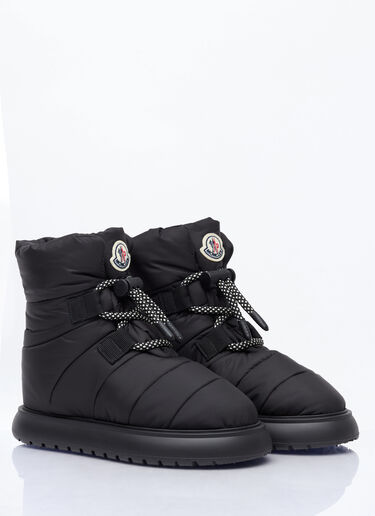 Moncler Gaia Pull Ankle Boots Black mon0258034