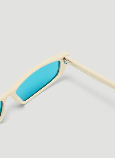 Acne Studios Agar Sunglasses White acn0136022