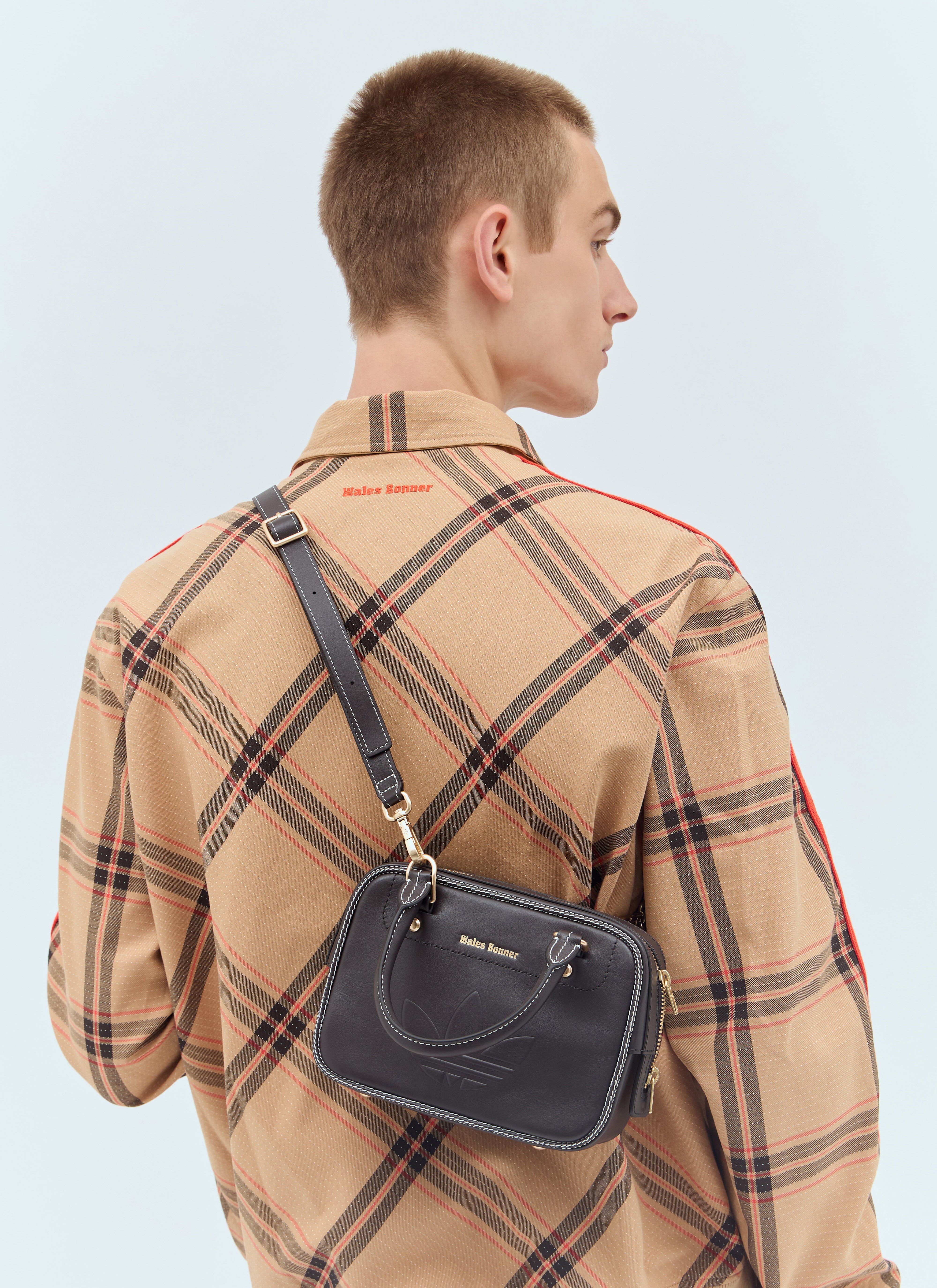 Gucci Small Leather Shoulder Bag Black guc0157081