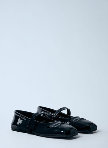 Marni Patent Mary Jane Shoes Black mni0259015