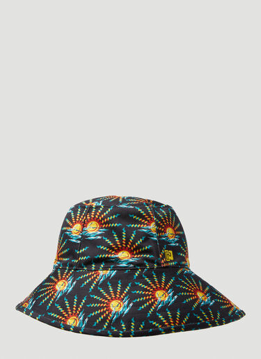 Rabanne Sun Motif Bucket Hat Black pac0249006