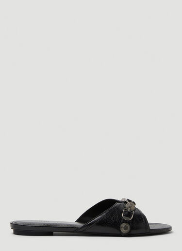 Balenciaga Cagole Sandals Black bal0249031
