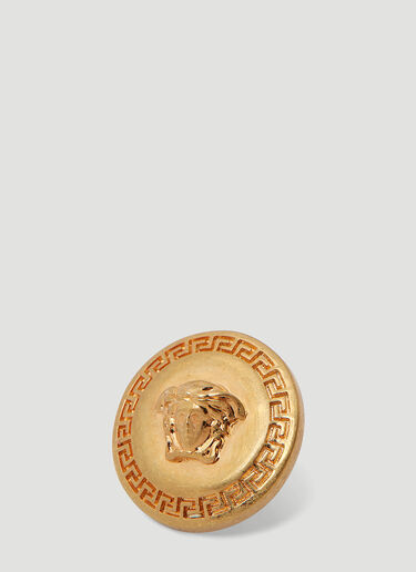 Enamel Medusa Stud Earrings Versace Enamel Medusa Stud Earrings Gold vrs0253042