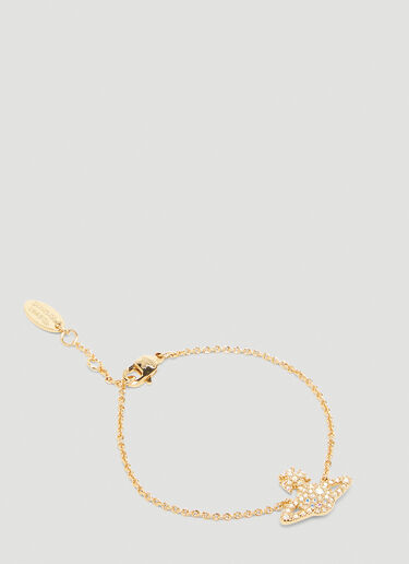 Vivienne Westwood Grace Bas Relief Bracelet Gold vvw0247099