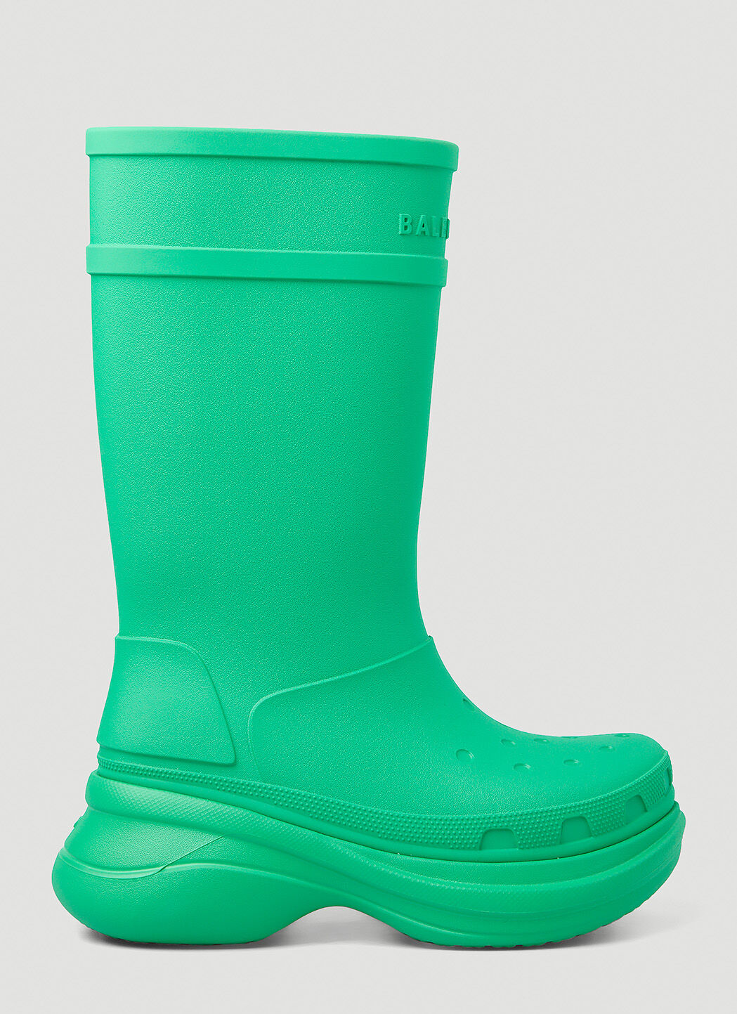 Croc rain boots top