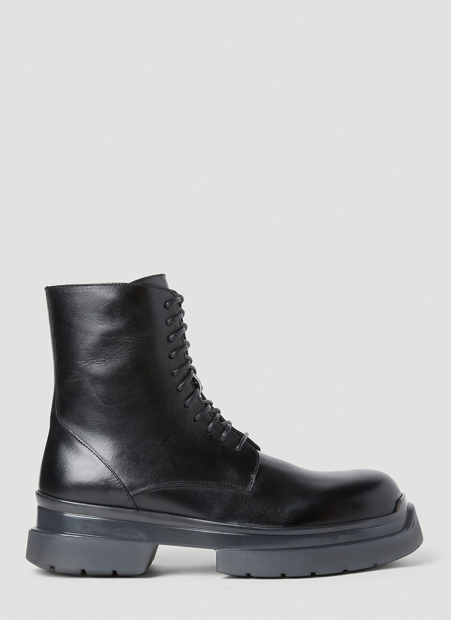 ANN DEMEULEMEESTER KOOS COMBAT BOOTS