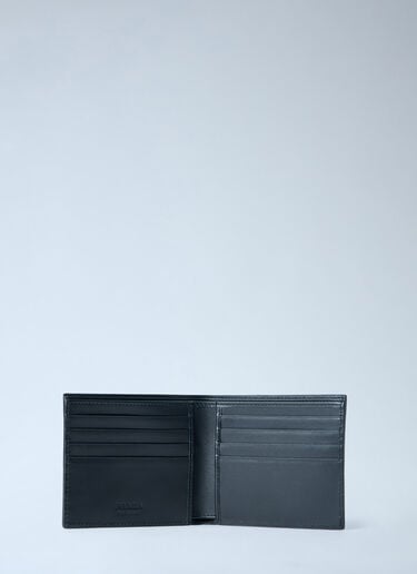 Prada Textured Leather Card Holder Black pra0164010