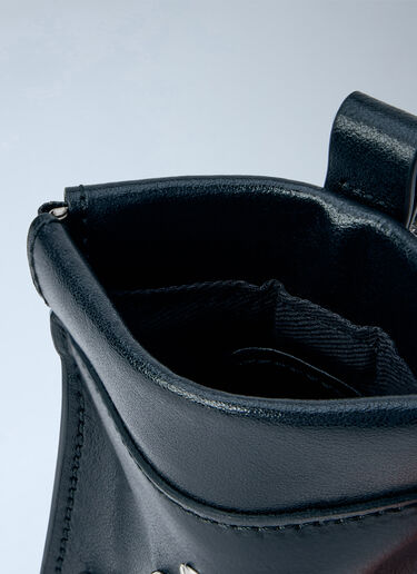 LN-CC® - Vivienne Westwood: Coin Pouch With Chain - Black Vivienne Westwood Coin Pouch With Chain Black vvw0365002