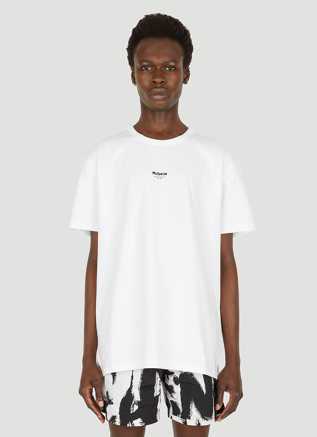 Alexander mcqueen store white t shirt