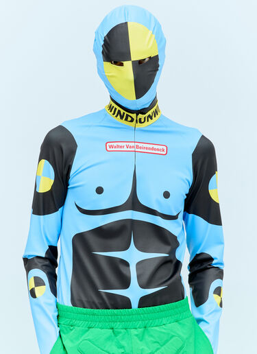 Walter Van Beirendonck Dummy Morph Mask Blue wlt0156009