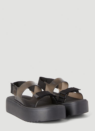 Melissa Brave Papete Sandals Black mls0252002