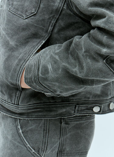 Acne Studios Padded Denim Jacket Grey acn0155001