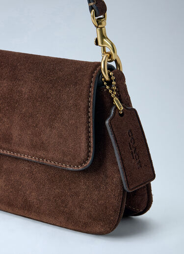 LN-CC® - Coach: Suede Jet Shoulder Bag - Brown Coach Suede Jet Shoulder Bag Brown coa0266021
