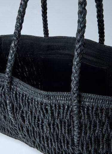 The Row Georgica Tote Bag Black row0265029