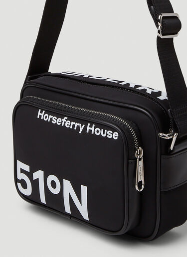Burberry Coordinates Print Shoulder Bag Black bur0151080
