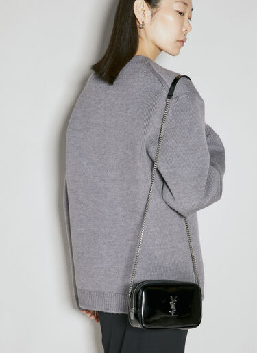 ルー ミニショルダーバッグ Saint Laurent ルー ミニショルダーバッグ ブラック sla0253177