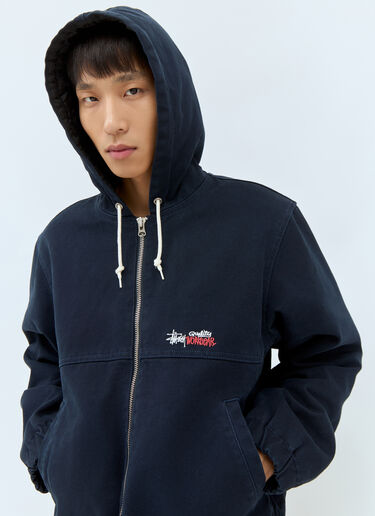 Hooded Work Jacket Stüssy Hooded Work Jacket Navy sts0158006