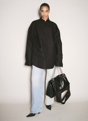 Monaco Large Chain Plus Shoulder Bag Balenciaga Monaco Large Chain Plus Shoulder Bag Black bal0257051