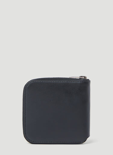 Acne Studios Foil Stamped Wallet Grey acn0152056