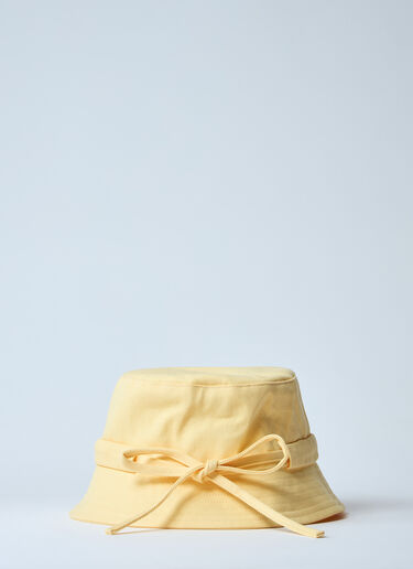 Jacquemus Le Bob Gadjo Bucket Hat Yellow jac0160025