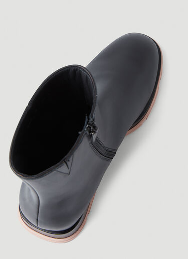 Alexander McQueen Slim Tread Ankle Boots Black amq0147043