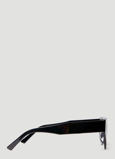 Balenciaga 扁平猫眼形太阳镜 黑色 bcs0253002