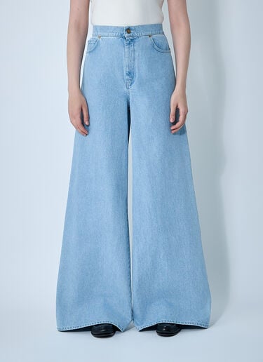 Max Mara Denim Jeans Light Blue max0261020