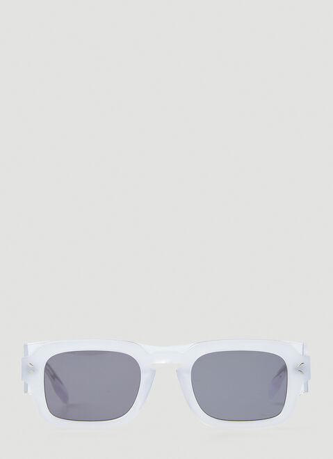 MCQ Striae Sunglasses White mkq0247041