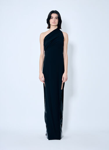 Rick Owens Athena Maxi Dress Black ric0259004