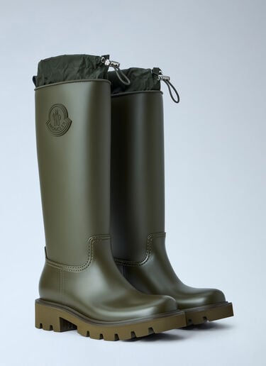 Moncler Kickstream High Rain Boots Green mon0265114