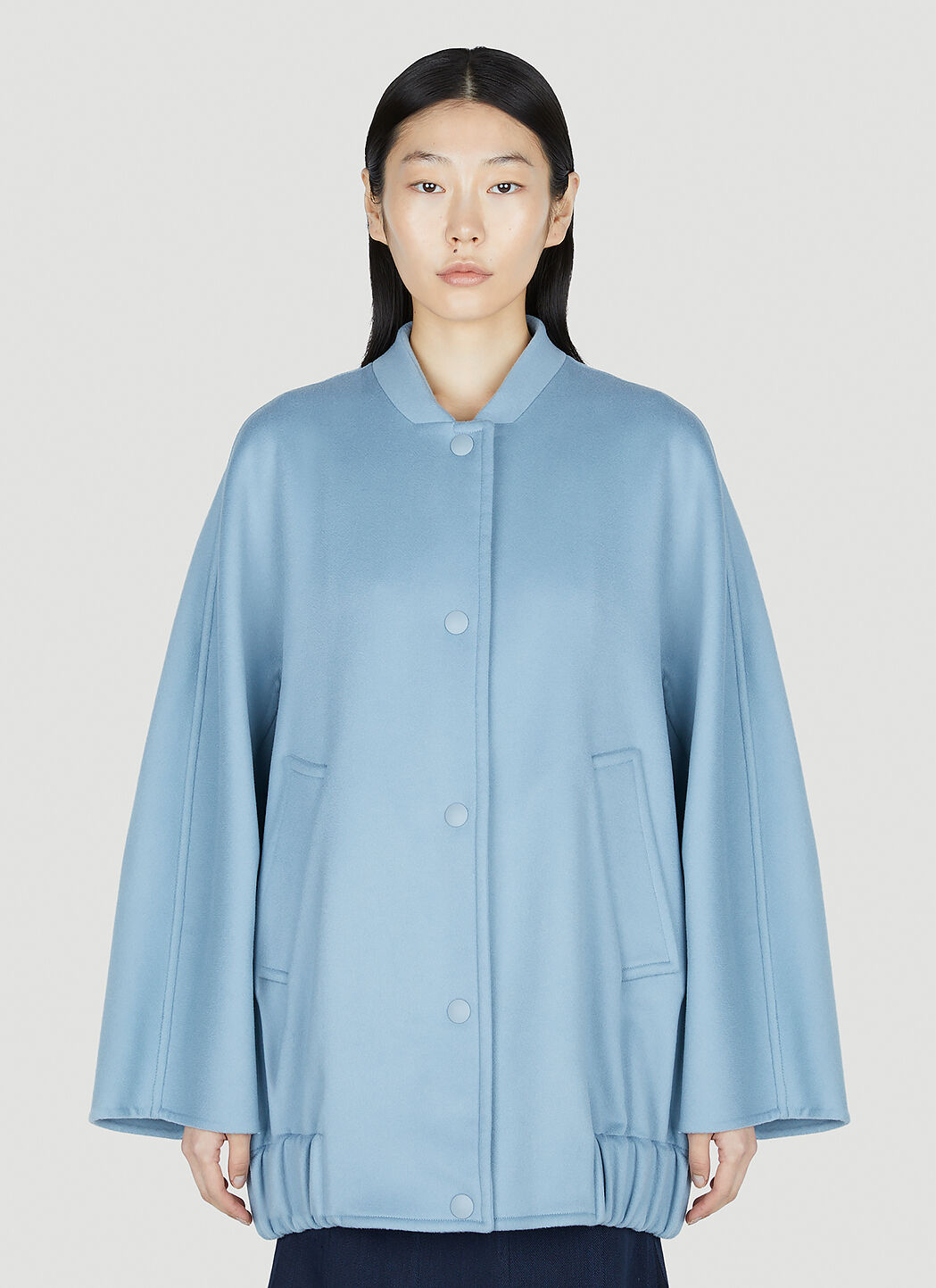 Max mara cheap blue jacket