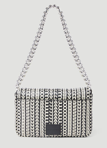 Marc Jacobs The Monogram Leather J Marc Shoulder Bag Black mcj0253030