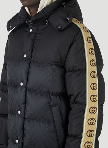 Gucci GG Nylon Padded Coat Black guc0145047