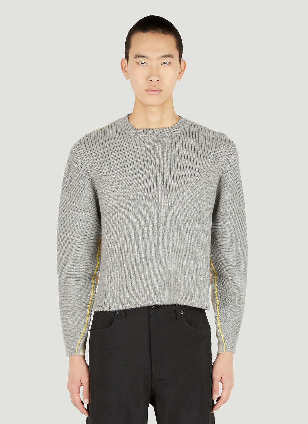 Eckhaus Latta Ash Sweater Grey eck0151003