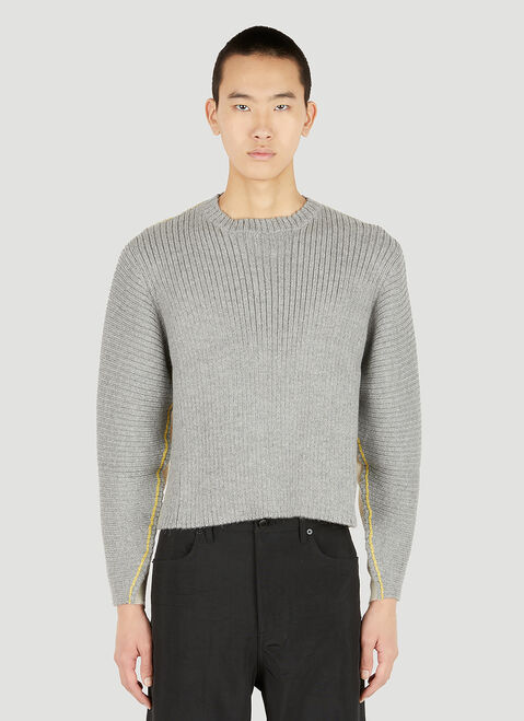 Eckhaus Latta 애시 스웨터 Beige eck0151005