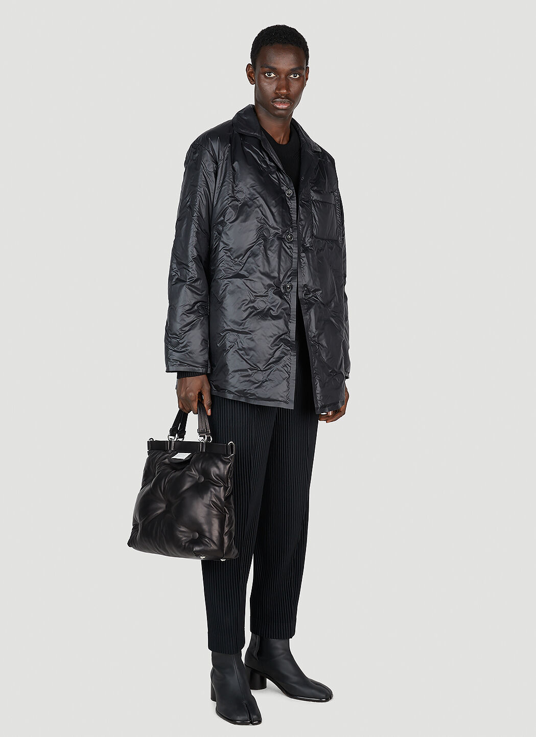 Maison Margiela Padded Sports Jacket in Black | LN-CC®