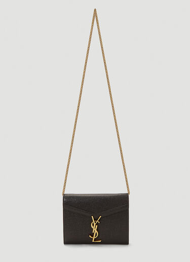 Saint Laurent Cassandra 单肩钱包 黑 sla0241049
